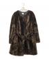 6(ROKU) BEAUTY&YOUTH（ロク ビューティーアンドユース）の古着「FAKE FUR COAT」｜ブラウン
