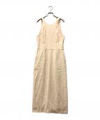 oll kyotoオール キョウト）の古着「Bib Dress ワンピース」｜ベージュ