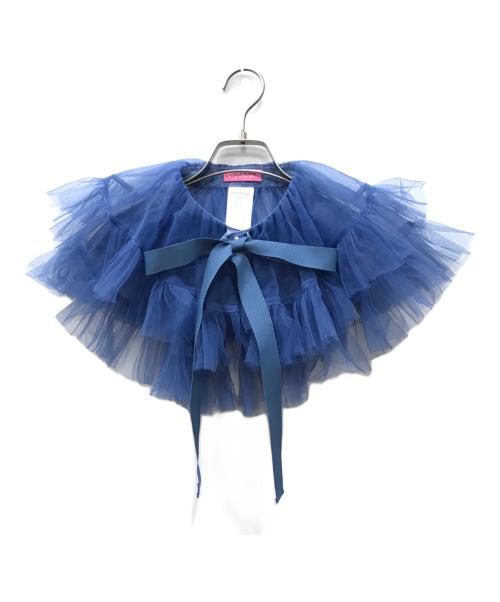 VIVIANO（ヴィヴィアーノ）VIVIANO (ヴィヴィアーノ) TULLE COLLAR ネイビー サイズ:FREEの古着・服飾アイテム
