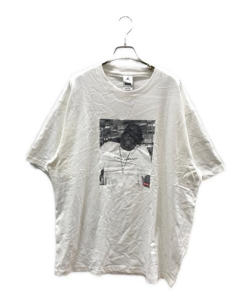 SUPREME（シュプリーム）SUPREME (シュプリーム) NIKE (ナイキ) Jordan Biggie S/S Top ホワイト サイズ:XL 未使用品の古着・服飾アイテム