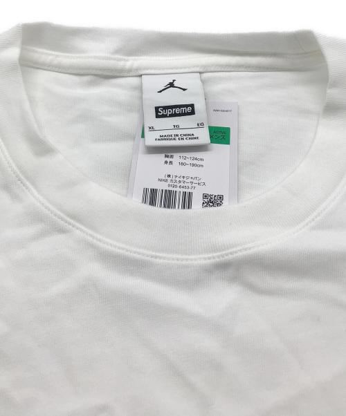 SUPREME（シュプリーム）SUPREME (シュプリーム) NIKE (ナイキ) Jordan Biggie S/S Top ホワイト サイズ:XL 未使用品の古着・服飾アイテム