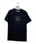OFFWHITEオフホワイト）の古着「ロゴウォーカーズTシャツ」｜ブラック