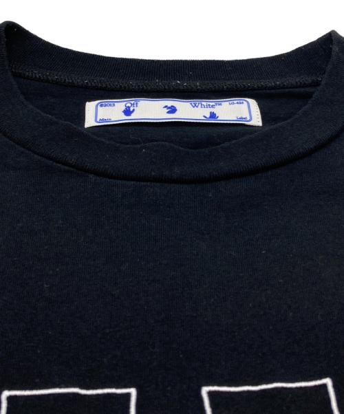 OFFWHITE（オフホワイト）OFFWHITE (オフホワイト) ロゴウォーカーズTシャツ ブラック サイズ:Lの古着・服飾アイテム