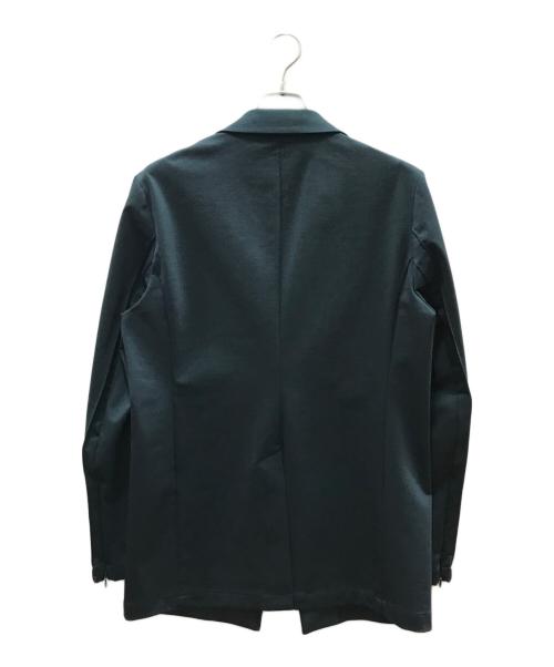 ATTACHMENT（アタッチメント）ATTACHMENT (アタッチメント) PONTE JERSEY FRONT FLY BLAZER ネイビー サイズ:2の古着・服飾アイテム