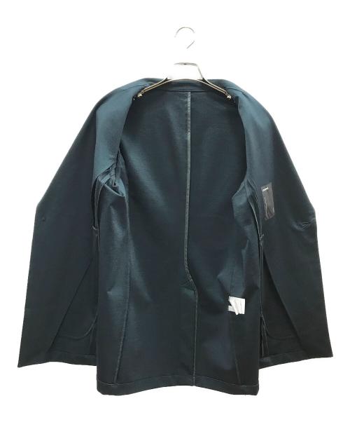 ATTACHMENT（アタッチメント）ATTACHMENT (アタッチメント) PONTE JERSEY FRONT FLY BLAZER ネイビー サイズ:2の古着・服飾アイテム