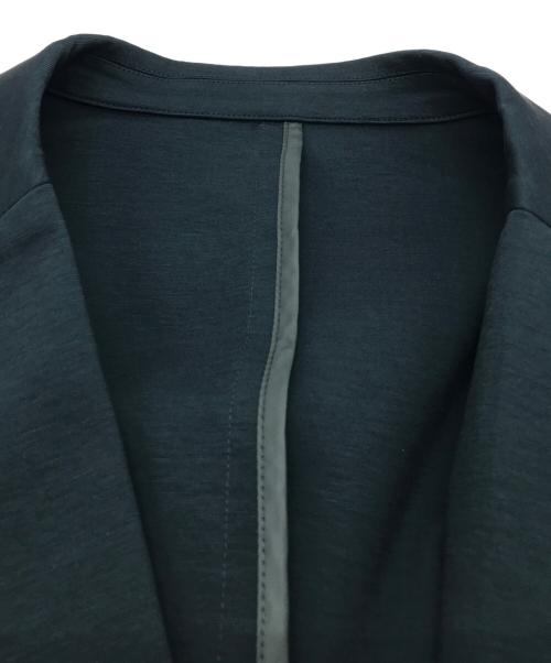 ATTACHMENT（アタッチメント）ATTACHMENT (アタッチメント) PONTE JERSEY FRONT FLY BLAZER ネイビー サイズ:2の古着・服飾アイテム