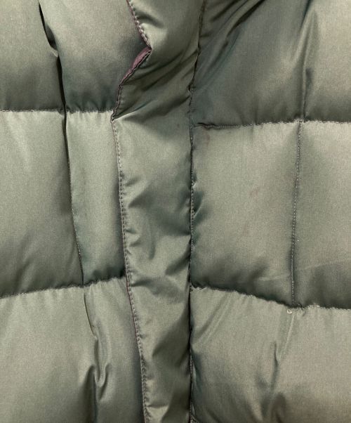 FUBU（フブ）FUBU (フブ) リバーシブルダウンジャケット ブラック×グリーン サイズ:Lの古着・服飾アイテム