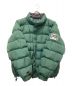 中古・古着 FUBU (フブ) リバーシブルダウンジャケット ブラック×グリーン サイズ:L：5000円