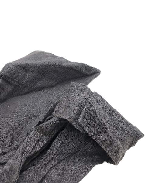 C.P COMPANY（シーピーカンパニー）C.P COMPANY (シーピーカンパニー) リネンシャツ グレー サイズ:3の古着・服飾アイテム
