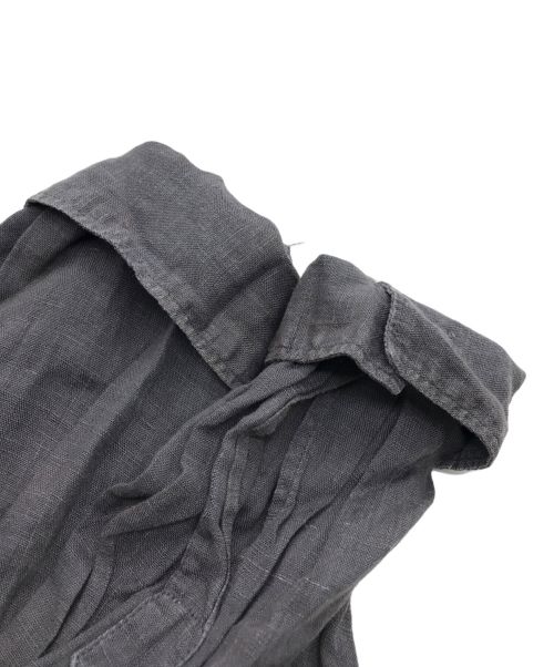 C.P COMPANY（シーピーカンパニー）C.P COMPANY (シーピーカンパニー) リネンシャツ グレー サイズ:3の古着・服飾アイテム