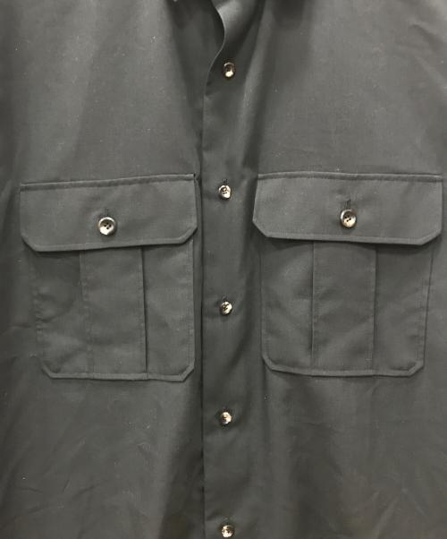 THE RERACS（ザ リラクス）THE RERACS (ザ リラクス) THE MILITARY SHIRTS ブラック サイズ:46の古着・服飾アイテム