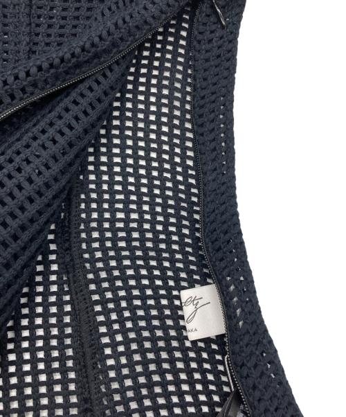 AKIRA NAKA（アキラナカ）AKIRA NAKA (アキラナカ) STUNNING LURE (スタニングルアー) ハードメッシュプルオーバー ブラック サイズ:S 未使用品の古着・服飾アイテム