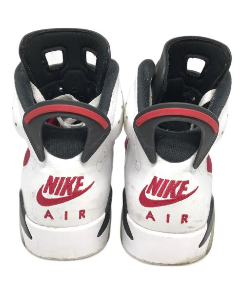 NIKE（ナイキ）NIKE (ナイキ) AIR JORDAN 6 RETRO ホワイト×レッド サイズ:27cmの古着・服飾アイテム