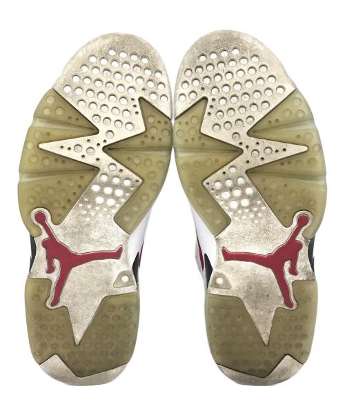 NIKE（ナイキ）NIKE (ナイキ) AIR JORDAN 6 RETRO ホワイト×レッド サイズ:27cmの古着・服飾アイテム