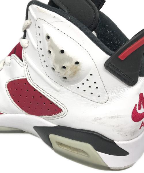 NIKE（ナイキ）NIKE (ナイキ) AIR JORDAN 6 RETRO ホワイト×レッド サイズ:27cmの古着・服飾アイテム