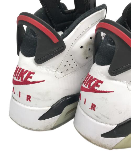 NIKE（ナイキ）NIKE (ナイキ) AIR JORDAN 6 RETRO ホワイト×レッド サイズ:27cmの古着・服飾アイテム