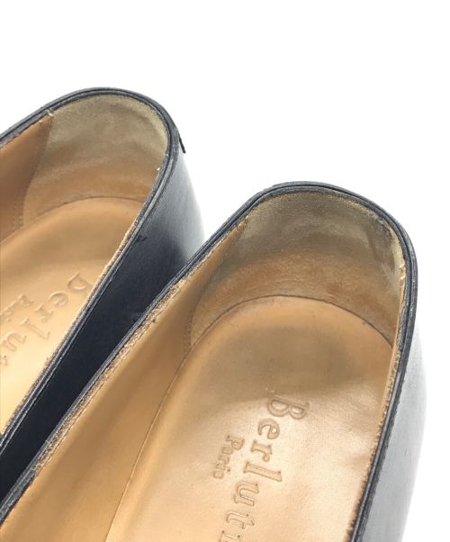Berluti（ベルルッティ）Berluti (ベルルッティ) カーシヴ ガレ レザー ローファー グレー サイズ:7 1/2の古着・服飾アイテム