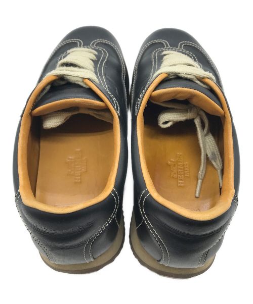 HERMES（エルメス）HERMES (エルメス) クイックスニーカー ネイビー サイズ:36 1/2の古着・服飾アイテム