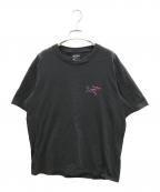 ARC'TERYXアークテリクス）の古着「KRAGG COTTON LOGO S/S」｜ブラック