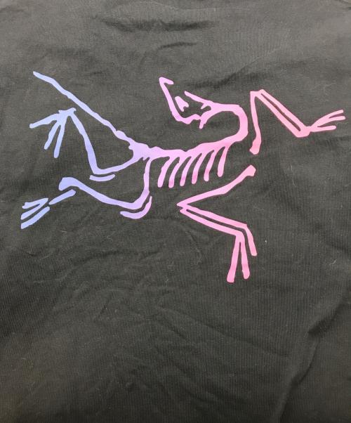 ARC'TERYX（アークテリクス）ARC'TERYX (アークテリクス) KRAGG COTTON LOGO S/S ブラック サイズ:Mの古着・服飾アイテム
