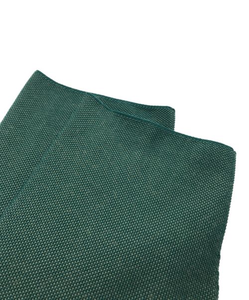 HOMME PLISSE ISSEY MIYAKE（オム プリッセ イッセイ ミヤケ）HOMME PLISSE ISSEY MIYAKE (オムプリッセ イッセイ ミヤケ) INLAID KNIT CARDIGAN グリーン サイズ:FREEの古着・服飾アイテム