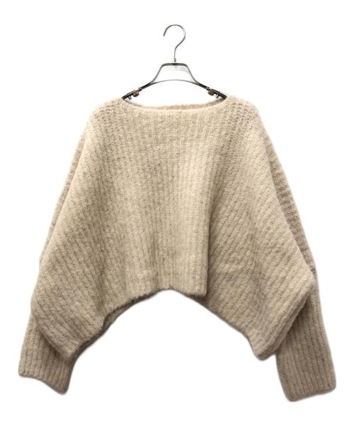 THE SHISHIKUI（シシクイ）THE SHISHIKUI (シシクイ) アルパカニット ベージュ サイズ:FREEの古着・服飾アイテム