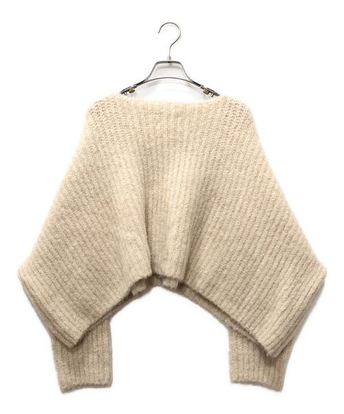 THE SHISHIKUI（シシクイ）THE SHISHIKUI (シシクイ) アルパカニット ベージュ サイズ:FREEの古着・服飾アイテム