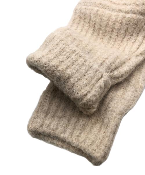 THE SHISHIKUI（シシクイ）THE SHISHIKUI (シシクイ) アルパカニット ベージュ サイズ:FREEの古着・服飾アイテム