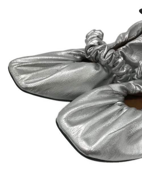 GANNI（ガニー）Ganni (ガニー) パンプス シルバー サイズ:23の古着・服飾アイテム