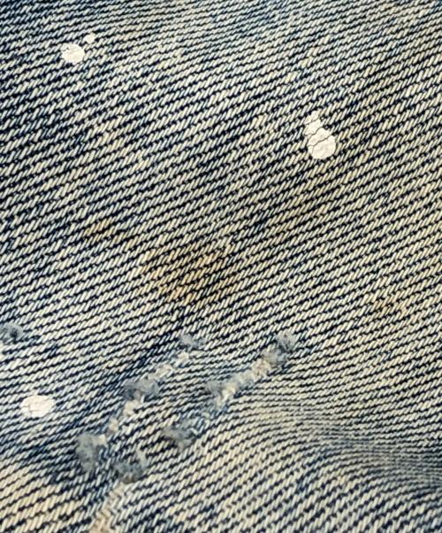 DSQUARED2（ディースクエアード）DSQUARED2 (ディースクエアード) ADED BLUE WASH SKATER インディゴ サイズ:44の古着・服飾アイテム