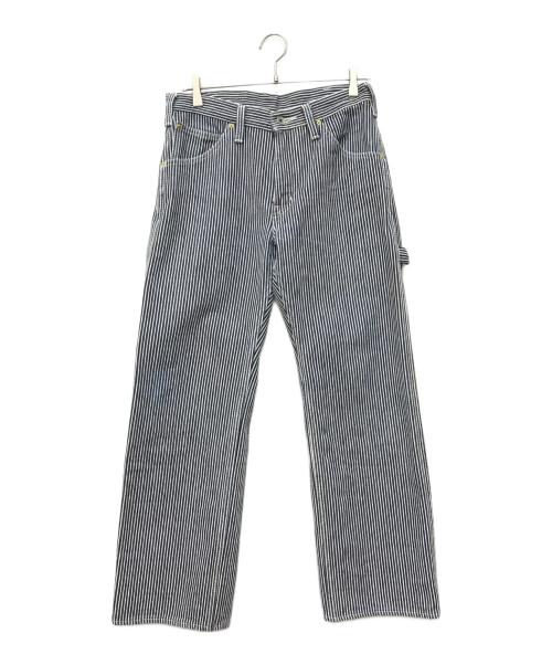 IRON HEART（アイアンハート）IRON HEART (アイアンハート) 17ozヘビーヒッコリー エンジニアペインターパンツ インディゴ サイズ:W32の古着・服飾アイテム