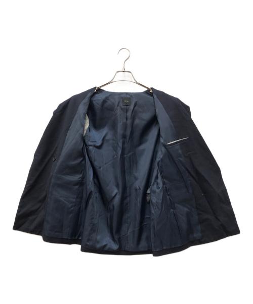 Spick and Span（スピック＆スパン）Spick and Span (スピックアンドスパン) ダブルクロスピークドラペルジャケット ネイビー サイズ:36の古着・服飾アイテム
