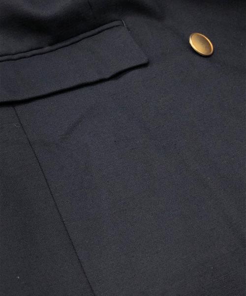 Spick and Span（スピック＆スパン）Spick and Span (スピックアンドスパン) ダブルクロスピークドラペルジャケット ネイビー サイズ:36の古着・服飾アイテム