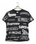 Supreme（シュプリーム）の古着「Tシャツ」｜ブラック