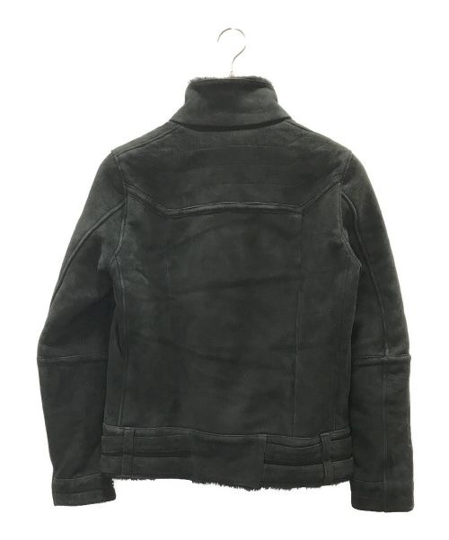 UNDERCOVER（アンダーカバー）UNDERCOVER (アンダーカバー) 裏地ボアムートンジャケット ブラック サイズ:2の古着・服飾アイテム