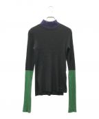 OMMOオーエムエムオー）の古着「SHEER LAYERED TURTLE KT」｜ネイビー