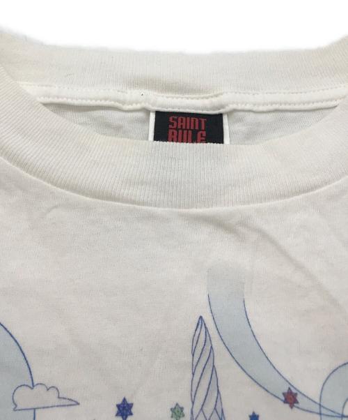 SAINT MICHAEL（セントマイケル）SAINT MICHAEL (セントマイケル) TEE SUMMER WARS ホワイト サイズ:Mの古着・服飾アイテム