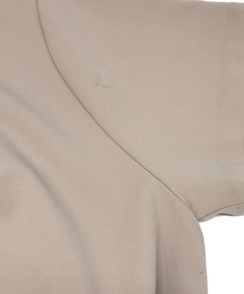 Whim Gazette（ウィムガゼット）Whim Gazette (ウィムガゼット) ストレッチポンチワンピース グレー サイズ:Fの古着・服飾アイテム