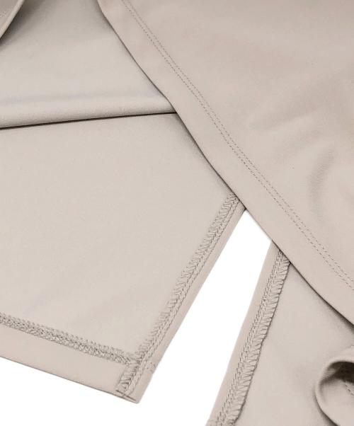 Whim Gazette（ウィムガゼット）Whim Gazette (ウィムガゼット) ストレッチポンチワンピース グレー サイズ:Fの古着・服飾アイテム