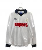 SEDAN ALL-PURPOSE×UMBROセダンオールパーパス×アンブロ）の古着「TOXGO別注「Game Shirt」」｜ホワイト