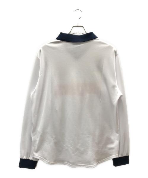SEDAN ALL-PURPOSE（セダンオールパーパス）SEDAN ALL-PURPOSE (セダンオールパーパス) UMBRO (アンブロ) TOXGO別注「Game Shirt」 ホワイト サイズ:Lの古着・服飾アイテム