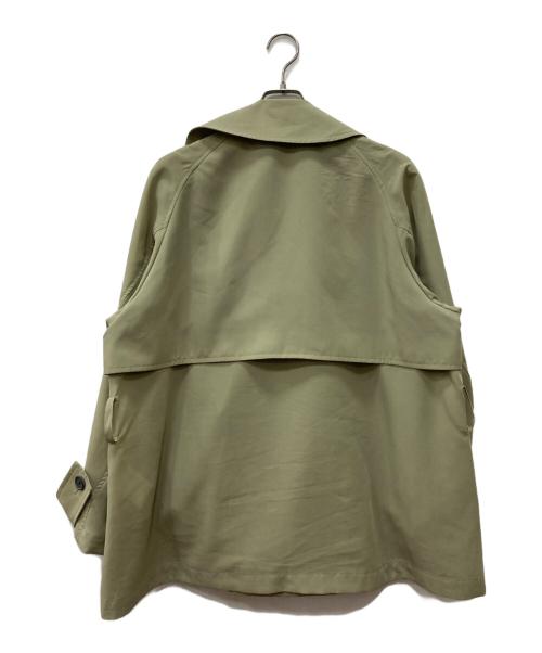 MAISON SPECIAL（メゾンスペシャル）MAISON SPECIAL (メゾンスペシャル) ショートトレンチブルゾン カーキ サイズ:Sの古着・服飾アイテム