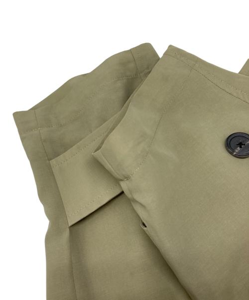 MAISON SPECIAL（メゾンスペシャル）MAISON SPECIAL (メゾンスペシャル) ショートトレンチブルゾン カーキ サイズ:Sの古着・服飾アイテム