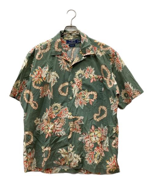POLO SPORT（ポロスポーツ）POLO SPORT (ポロスポーツ) アロハシャツ グリーン サイズ:Lの古着・服飾アイテム