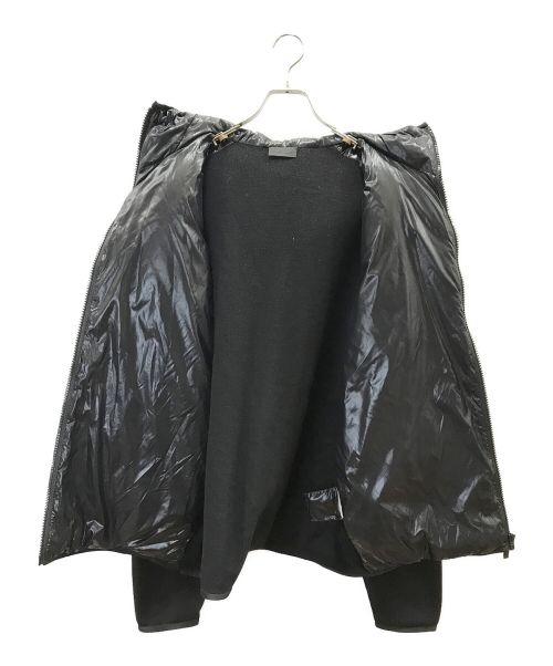 MONCLER（モンクレール）MONCLER (モンクレール) ニット切替ダウンジャケット ブラック サイズ:XXXLの古着・服飾アイテム