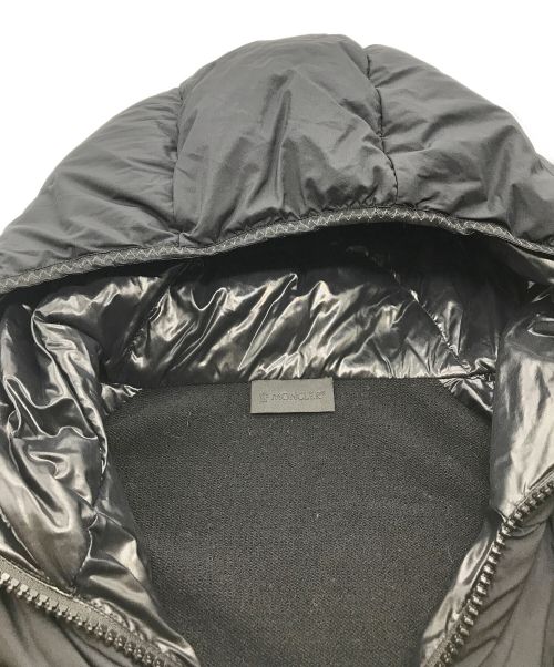 MONCLER（モンクレール）MONCLER (モンクレール) ニット切替ダウンジャケット ブラック サイズ:XXXLの古着・服飾アイテム