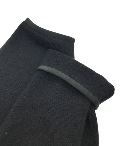 MONCLER（モンクレール）MONCLER (モンクレール) ニット切替ダウンジャケット ブラック サイズ:XXXLの古着・服飾アイテム