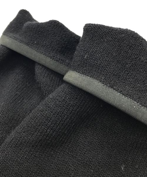 MONCLER（モンクレール）MONCLER (モンクレール) ニット切替ダウンジャケット ブラック サイズ:XXXLの古着・服飾アイテム