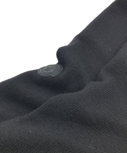 MONCLER（モンクレール）MONCLER (モンクレール) ニット切替ダウンジャケット ブラック サイズ:XXXLの古着・服飾アイテム