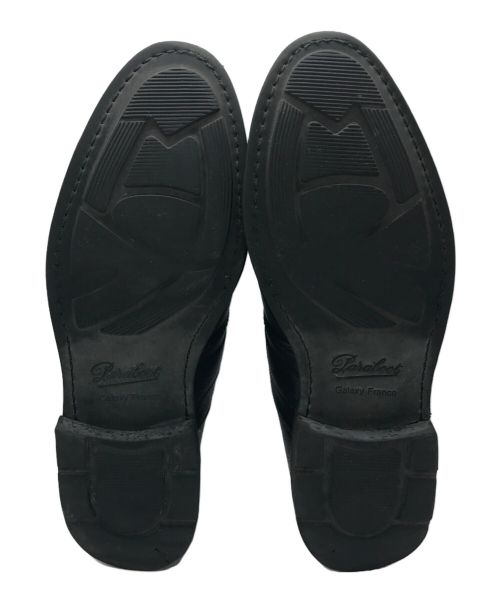 PARABOOT（パラブーツ）PARABOOT (パラブーツ) モンクストラップシューズ ブラック サイズ:9の古着・服飾アイテム